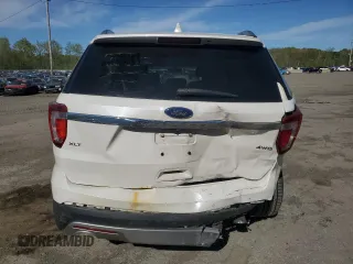 2016 Ford Explorer XLT with VIN 1FM5K8D83GGB57596, listed as a Copart auction lot 54983325 with 119,575 mi miles and Salvage Title. Bid and sale history available at DreamBid. Image 6.