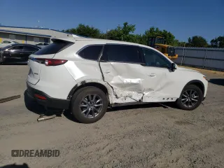 2020 Mazda CX-9 Touring with VIN JM3TCBCY8L0417315, listed as a Copart auction lot 58526135 with 56,250 mi miles and Salvage title. Bid and sale history available at DreamBid. Image 3.