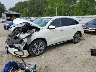 2017 Acura MDX Technology z VIN 5J8YD4H70HL006585, wystawiony jako Copart lot #57089405 z przebiegiem 138 198 mil mil oraz Szkoda całkowita • Salvage title. Historia ofert i sprzedaży dostępna na DreamBid. Obrazek 1.