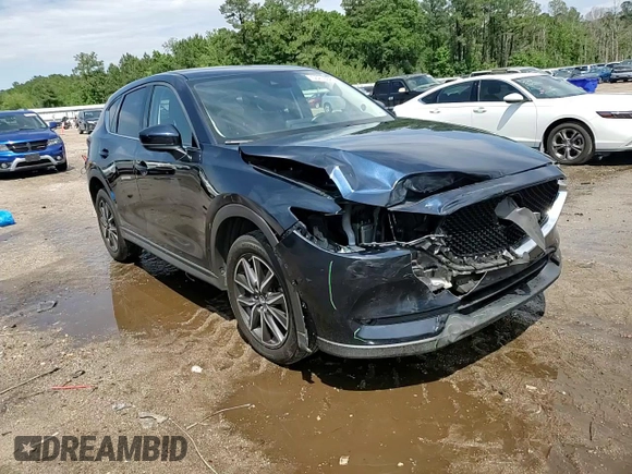 2018 Mazda CX-5 Grand Touring with VIN JM3KFADM3J1312519, listed as a Copart auction lot 56276685 with 109,486 mi miles and Clean title. Bid and sale history available at DreamBid. Image 15.