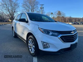 2020 Chevrolet Equinox LS z VIN 3GNAX5EV2LS709616, wystawiony jako Copart lot #53565375 z przebiegiem 207 417 mil mil oraz Czysty tytuł • Clean title. Historia ofert i sprzedaży dostępna na DreamBid. Obrazek 1.