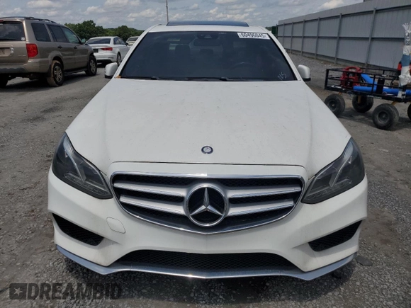 2014 Mercedes-Benz E 350 Sport with VIN WDDHF5KB0EB059922, listed as a Copart auction lot 60496045 with Not provided miles and Salvage title. Bid and sale history available at DreamBid. Image 5.