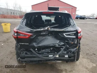 2023 Nissan Qashqai SV z VIN JN1BJ1BW0PW102938, wystawiony jako Copart lot #50021625 z przebiegiem 69 642 mil mil oraz Szkody całkowita. Historia ofert i sprzedaży dostępna na DreamBid. Obrazek 6.