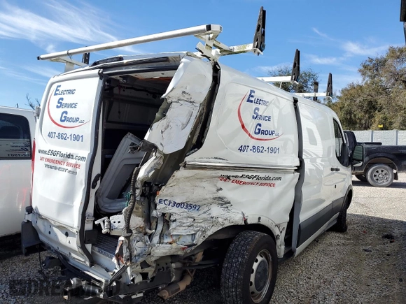 2018 Ford Transit с VIN 1FTYR1YM5JKB13583, выставлен на аукционе Copart как лот 86318844 с пробегом 80 535 миль миль и Списание • Salvage title. История ставок и продаж доступна на DreamBid. Изображение 4.