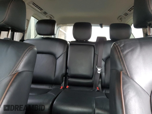 2017 Nissan Armada SL with VIN JN8AY2ND0H9002234, listed as a Copart auction lot 81496094 with 133,976 mi miles and Salvage Title. Bid and sale history available at carsss.com. Image 10.