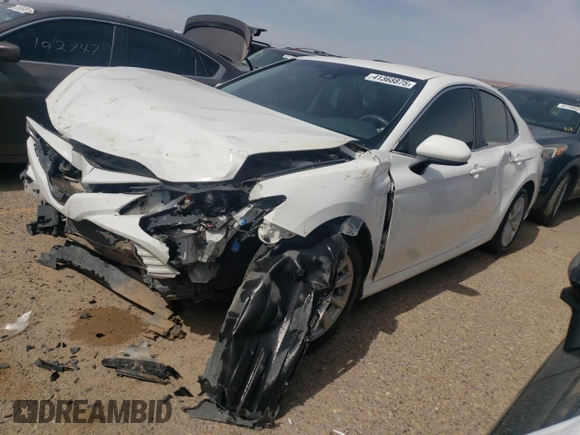 2018 Toyota Camry LE with VIN JTNB11HK0J3032024, listed as a Copart auction lot 41368875 with 69,979 mi miles and Salvage title. Bid and sale history available at DreamBid. Image 1.