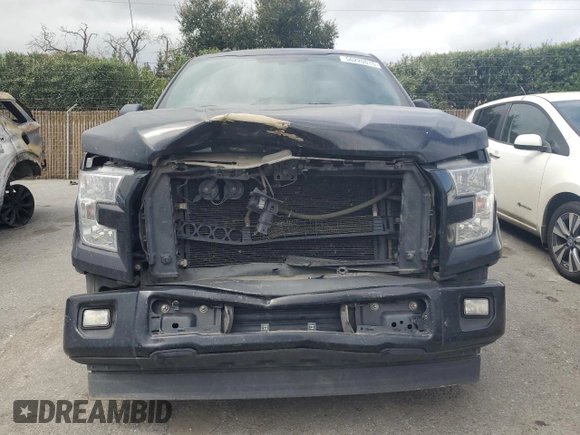 2017 Ford F-150 XL with VIN 1FTEX1CP1HKD89845, listed as a Copart auction lot 50220015 with 140,676 mi miles and Salvage Title. Bid and sale history available at carsss.com. Image 5.