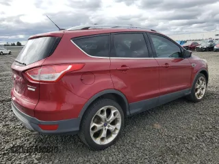 2013 Ford Escape Titanium with VIN 1FMCU0J9XDUD70249, listed as a Copart auction lot 50605265 with 125,309 mi miles and Salvage Title. Bid and sale history available at carsss.com. Image 3.