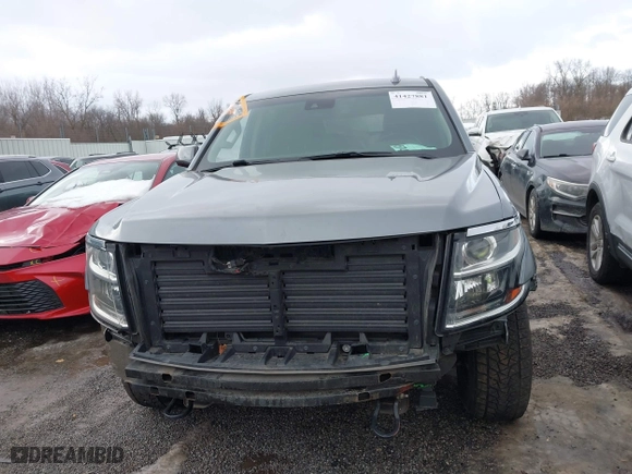 2018 Chevrolet Tahoe LT with VIN 1GNSKBKC4JR183090, listed as a IAAI auction lot 41427881 with 114,031 mi miles. Bid and sale history available at carsss.com. Image 12.