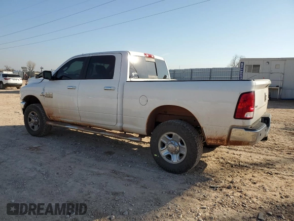 2017 Ram 2500 Big Horn with VIN 3C6UR5DL3HG685151, listed as a Copart auction lot 46501255 with 201,018 mi miles and Salvage Title. Bid and sale history available at carsss.com. Image 2.