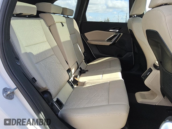 2023 BMW X1 xDrive28i with VIN WBX73EF02P5X84109, listed as a Copart auction lot 57438595 with 25,421 mi miles and Clean title. Bid and sale history available at DreamBid. Image 10.