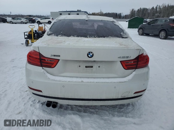 2016 BMW 4 Series 428i xDrive with VIN WBA3N9C51GK249915, listed as a Copart auction lot 43866985 with 82,082 mi miles and Salvage Title. Bid and sale history available at carsss.com. Image 6.