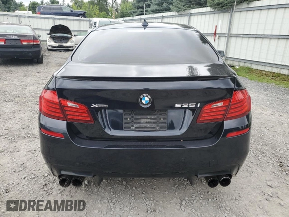 2014 BMW 5 Series 535i xDrive with VIN WBA5B3C5XED292729, listed as a Copart auction lot 64102674 with 86,057 mi miles and Non Repairable. Bid and sale history available at carsss.com. Image 6.