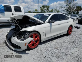 2017 BMW 4 Series 430i с VIN WBA4F7C59HG786252, выставлен на аукционе Copart как лот 62352865 с пробегом Не указан миль и Списание • Salvage title. История ставок и продаж доступна на DreamBid. Изображение 1.