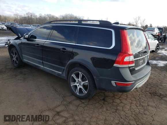 2014 Volvo XC70 T6 with VIN YV4902BZ3E1185741, listed as a Copart auction lot 46597075 with 98,149 mi miles and Salvage Title. Bid and sale history available at DreamBid. Image 2.