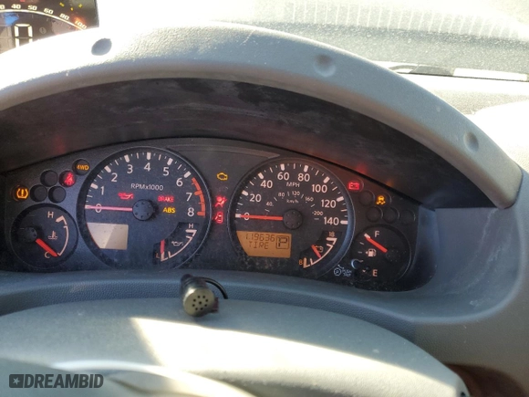 2012 Nissan Frontier SV with VIN 1N6AD0FV0CC422278, listed as a Copart auction lot 74420584 with 119,636 mi miles and Salvage Title. Bid and sale history available at carsss.com. Image 9.
