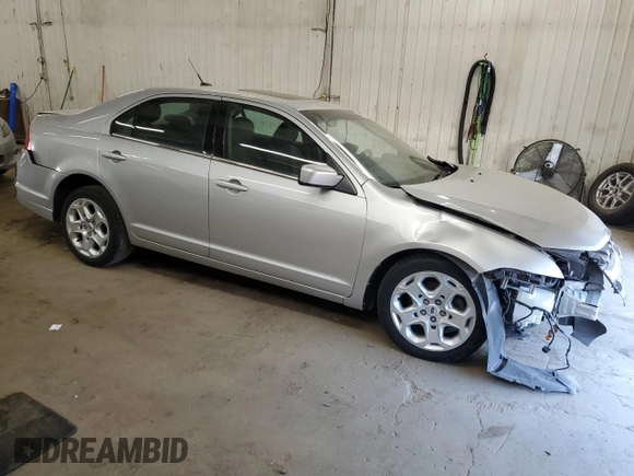 2011 Ford Fusion SE with VIN 3FAHP0HG4BR207175, listed as a Copart auction lot 50121725 with 0 mi miles and Salvage Title. Bid and sale history available at carsss.com. Image 4.