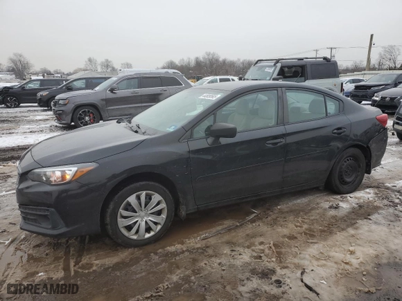 2020 Subaru Impreza with VIN 4S3GKAB62L3604197, listed as a Copart auction lot 44809565 with 85,259 mi miles and Salvage Title. Bid and sale history available at carsss.com. Image 1.