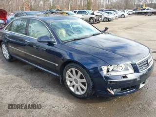 2005 Audi A8 L with VIN WAUML44E65N005541, listed as a IAAI auction lot 41488721 with 84,545 mi miles. Bid and sale history available at carsss.com. Image 1.
