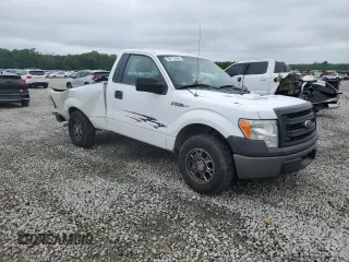 2014 Ford F-150 XL with VIN 1FTMF1CM4EKF93944, listed as a Copart auction lot 56113445 with 153,263 mi miles and Salvage title. Bid and sale history available at DreamBid. Image 4.