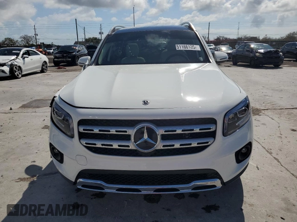 2023 Mercedes-Benz GLB 250 z VIN W1N4M4GBXPW319717, wystawiony jako Copart lot #51166105 z przebiegiem 20 803 mil mil oraz Szkoda całkowita • Salvage title. Historia ofert i sprzedaży dostępna na DreamBid. Obrazek 5.