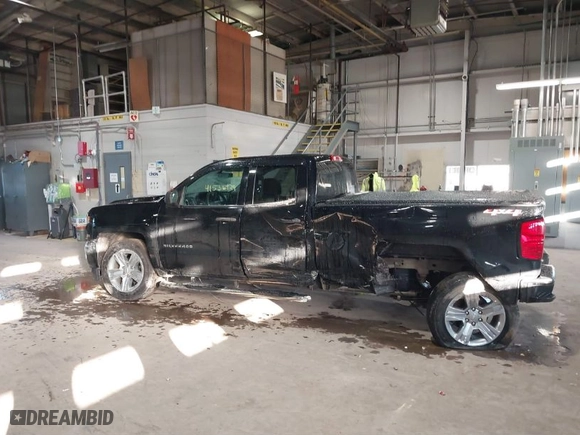 2019 Chevrolet Silverado 1500 LD Custom with VIN 2GCVKMEC1K1207496, listed as a IAAI auction lot 41536979 with 41,231 mi miles. Bid and sale history available at carsss.com. Image 6.