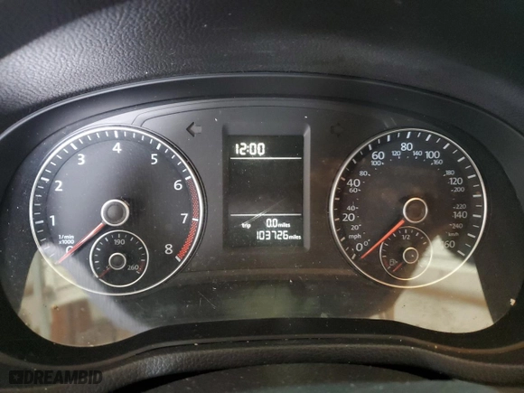 2015 Volkswagen Passat 1.8T Limited Edition with VIN 1VWAS7A36FC103976, listed as a Copart auction lot 50385035 with 103,726 mi miles and Salvage Title. Bid and sale history available at carsss.com. Image 9.