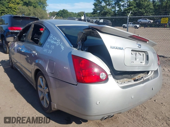 2007 Nissan Maxima 3.5 SE with VIN 1N4BA41E97C822849, listed as a IAAI auction lot 40223945 with 99,999 mi miles. Bid and sale history available at carsss.com. Image 3.
