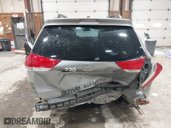 2013 Toyota Sienna LE with VIN 5TDJK3DC0DS056429, listed as a IAAI auction lot 41633193 with 167,321 mi miles and . Bid and sale history available at DreamBid. Image 16.