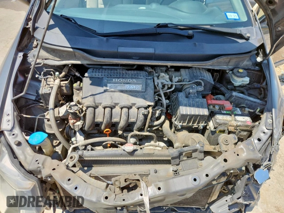 2010 Honda Insight LX with VIN JHMZE2H52AS043392, listed as a Copart auction lot 61347625 with 194,248 mi miles and Salvage title. Bid and sale history available at DreamBid. Image 11.