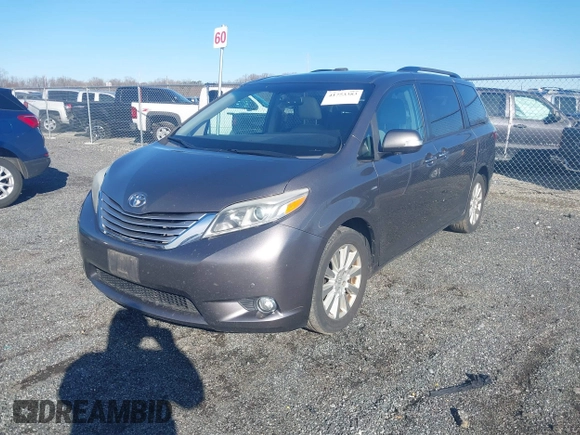2016 Toyota Sienna Ltd with VIN 5TDDK3DC9GS140380, listed as a IAAI auction lot 41753383 with 215,123 mi miles. Bid and sale history available at carsss.com. Image 21.