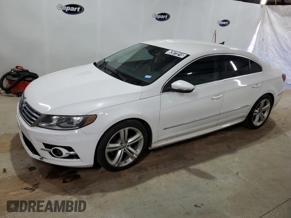 2015 Volkswagen CC R-Line with VIN WVWBN7AN6FE813870, listed as a Copart auction lot 52073215 with 155,216 mi miles and Clean Title. Bid and sale history available at DreamBid. Image 1.