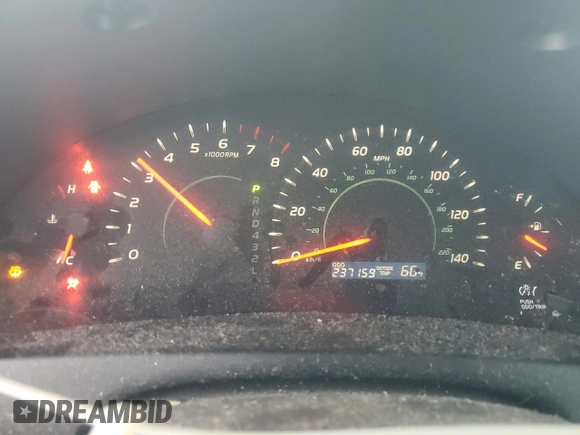 2009 Toyota Camry with VIN 4T1BE46K49U855859, listed as a Copart auction lot 56638305 with 237,159 mi miles and Clean Title. Bid and sale history available at DreamBid. Image 9.