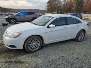 2012 Chrysler 200 LX with VIN 1C3CCBAB1CN117579, listed as a Copart auction lot 81305264 with 224,598 mi miles and Salvage Title. Bid and sale history available at DreamBid. Image 1.