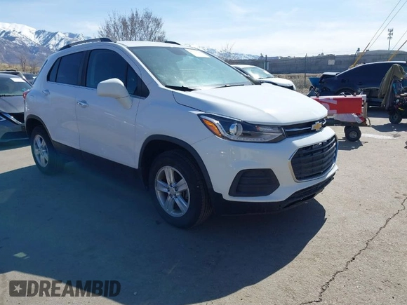 2018 Chevrolet Trax LT with VIN 3GNCJPSB7JL237890, listed as a IAAI auction lot 41771743 with 66,812 mi miles. Bid and sale history available at carsss.com. Image 1.