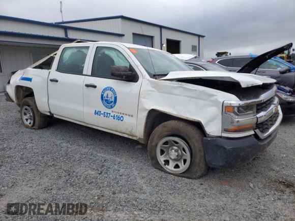 2016 Chevrolet Silverado 1500 Work Truck with VIN 3GCPCNEH0GG379640, listed as a Copart auction lot 73479864 with 43,736 mi miles and Salvage Title. Bid and sale history available at DreamBid. Image 4.