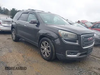 2014 GMC Acadia SLT with VIN 1GKKRRKD3EJ216935, listed as a IAAI auction lot 41835732 with 208,317 mi miles. Bid and sale history available at carsss.com. Image 1.