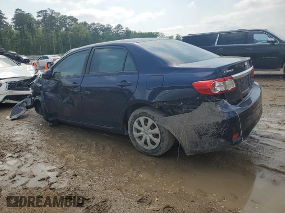 2011 Toyota Corolla L with VIN JTDBU4EE9B9140393, listed as a Copart auction lot 51088335 with 87,078 mi miles and Salvage Title. Bid and sale history available at carsss.com. Image 2.