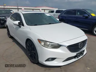 2015 Mazda 6 i Grand Touring with VIN JM1GJ1W58F1193344, listed as a IAAI auction lot 41962863 with 108,897 mi miles. Bid and sale history available at carsss.com. Image 1.
