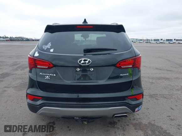 2017 Hyundai Santa Fe Sport 2.4L with VIN 5NMZU3LB1HH044093, listed as a IAAI auction lot 42026250 with 92,077 mi miles. Bid and sale history available at carsss.com. Image 16.