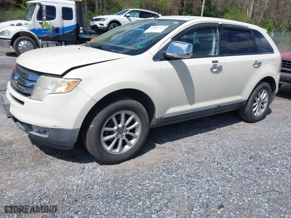 2007 Ford Edge SEL with VIN 2FMDK38C77BA41371, listed as a IAAI auction lot 42027117 with 1 mi miles. Bid and sale history available at carsss.com. Image 2.