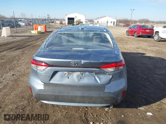 2020 Toyota Corolla LE with VIN JTDEPRAEXLJ026488, listed as a IAAI auction lot 41678973 with 136,982 mi miles and . Bid and sale history available at DreamBid. Image 16.