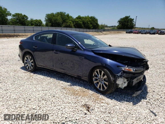 2020 Mazda 3 Premium with VIN JM1BPAEM0L1165843, listed as a Copart auction lot 57572933 with Not provided miles and . Bid and sale history available at DreamBid. Image 4.