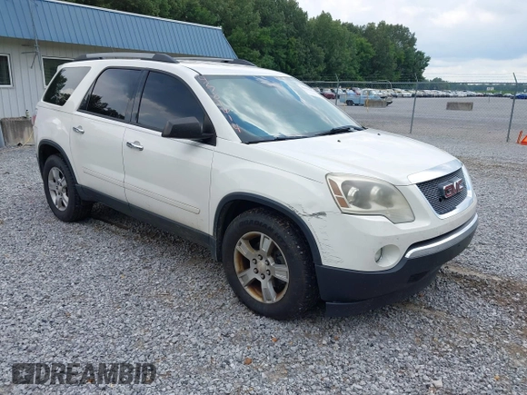 2012 GMC Acadia SL with VIN 1GKKRNED9CJ396178, listed as a IAAI auction lot 42781614 with 214,039 mi miles and . Bid and sale history available at DreamBid. Image 1.
