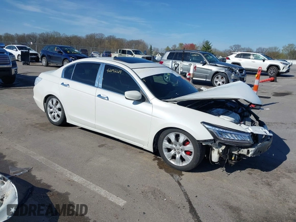 2008 Honda Accord EX-L z VIN 1HGCP36818A066023, wystawiony jako IAAI lot #42092129 z przebiegiem 166 724 mil mil oraz . Historia ofert i sprzedaży dostępna na DreamBid. Obrazek 1.