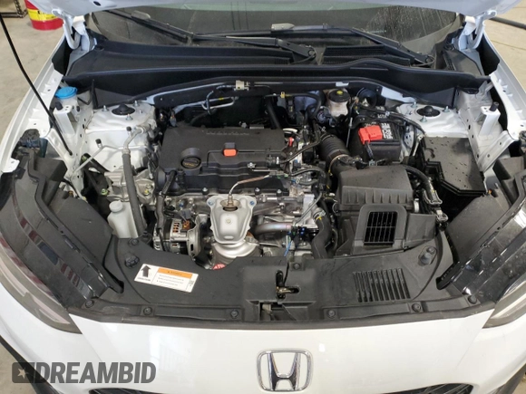 2024 Honda HR-V LX with VIN 3CZRZ2H3XRM772792, listed as a Copart auction lot 43959635 with 4,163 mi miles and Salvage title. Bid and sale history available at DreamBid. Image 11.