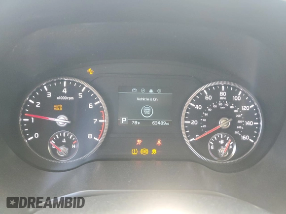 2021 Kia Telluride EX with VIN 5XYP3DHC1MG108526, listed as a Copart auction lot 50435225 with 63,489 mi miles and Salvage title. Bid and sale history available at DreamBid. Image 9.