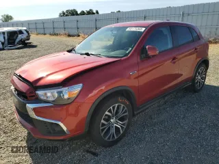2019 Mitsubishi Outlander ES with VIN JA4AP3AUXKU011418, listed as a Copart auction lot 58175365 with 121,197 mi miles and Salvage title. Bid and sale history available at DreamBid. Image 1.