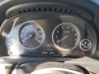 2013 BMW 5 Series 550i with VIN WBAFR9C51DDX79903, listed as a Copart auction lot 47576945 with 109,588 mi miles and Clean Title. Bid and sale history available at carsss.com. Image 9.