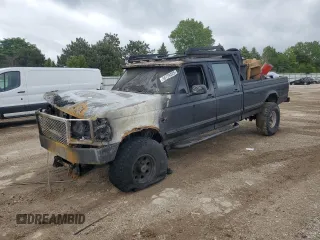 1995 Ford F-350 with VIN 1FTJW36G9SEA13134, listed as a Copart auction lot 58738225 with Not provided miles and Salvage title. Bid and sale history available at DreamBid. Image 1.